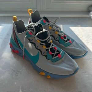 Rare Colorway Nike React Element 55 - Teal Nebula